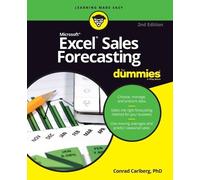 Conrad Carlberg Excel Sales Forecasting For Dummies (Tascabile)