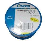 Conrad Components 605924 Cavo per veicoli FLRY-B 1 x 6 mm² Nero 5 m
