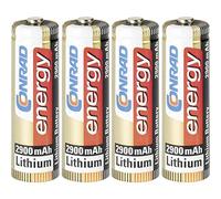 Conrad energy Extreme Power FR6 Batteria Stilo (AA) Litio 2900 mAh 1.5 V 4 pz.