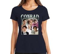 Conrad Fisher 90s Bootleg Summer I Turned Pretty - Maglietta da donna, blu navy, L