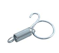 CONROS 12 PCS Coniglio Spirale Gabbia Porta Tensione Molla Chiusure Ganci Mobili (Size : 11.5cm)