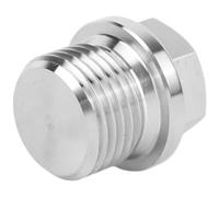 CONROS 1PC BSP Filettatura Maschio Metrica in Acciaio Inox 304 Tappo Esagonale Flangia Esterna Esagonale Spina Solida Tubo dell'Acqua Olio Raccordo (Size : M30x1.5)