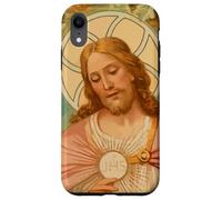 Consacrazione al Sacro Cuore di Gesù Vintage Cattolico Custodia per iPhone XR