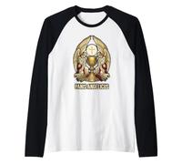 Consacrazione Eucaristica Tradizionale Messa Latina Cattolica Maglia con Maniche Raglan