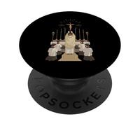 Consacrazione Eucaristica Tradizionale Messa latina Cattolica PopSockets PopGrip Adesivo