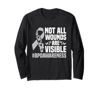 Consapevolezza BPD Ferite Disturbo Borderline di personalità Maglia a Manica