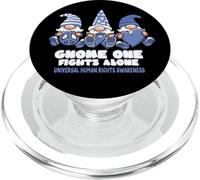 Consapevolezza dei diritti umani Gnomo Uno combatte da solo PopSockets PopGrip per MagSafe