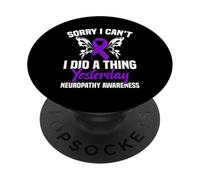 Consapevolezza dei guerrieri della neuropatia ieri Consapevolezza della neuropatia PopSockets PopGrip Adesivo