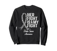 Consapevolezza del cancro al cervello La sua lotta è il mio supporto alla lotta Felpa