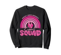 Consapevolezza del Cancro al Seno Amici di Famiglia Support Squad Women Felpa
