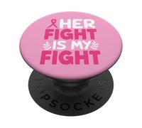 Consapevolezza del cancro al seno Madre Figlia Sorella Moglie Amici PopSockets PopGrip Adesivo
