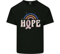 Consapevolezza Del Cancro Al Seno Speranza Uomo T-Shirt In Cotone