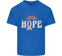 Consapevolezza Del Cancro Al Seno Speranza Uomo T-Shirt In Cotone