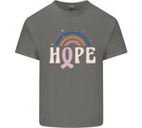 Consapevolezza Del Cancro Al Seno Speranza Uomo T-Shirt In Cotone