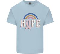 Consapevolezza Del Cancro Al Seno Speranza Uomo T-Shirt In Cotone