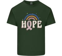 Consapevolezza Del Cancro Al Seno Speranza Uomo T-Shirt In Cotone