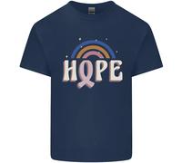 Consapevolezza Del Cancro Al Seno Speranza Uomo T-Shirt In Cotone