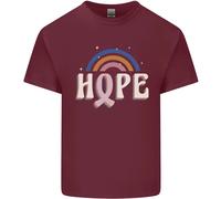 Consapevolezza Del Cancro Al Seno Speranza Uomo T-Shirt In Cotone
