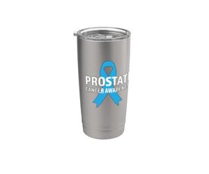 Consapevolezza del cancro alla prostata Cura Bicchiere termico in acciaio inox doppia parete