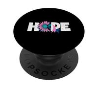 Consapevolezza del cancro alla tiroide Speranza sul cancro alla tiroide PopSockets PopGrip Adesivo