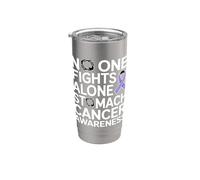 Consapevolezza del cancro allo stomaco Pervinca Novembre Cancro allo stomaco Bicchiere termico in acciaio inox doppia parete