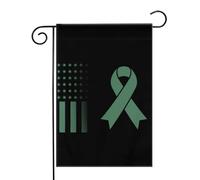 Consapevolezza del disturbo bipolare d'epoca Bandiere da Giardino 12,5x18 Pollici - Banner dai Colori Vivaci per Decorazioni Esterne di Giardini e Case - Idee Regalo