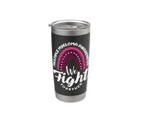 Consapevolezza del mieloma multiplo Combattiamo insieme Supporto arcobaleno Bicchiere termico in acciaio inox doppia parete