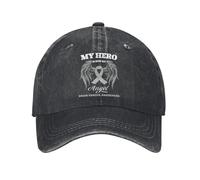 Consapevolezza del Tumore Cerebrale con Il Programma Wing Angel Cappellino Casual Cappello Trucker Traspirante Cappello da Baseball Donna per Adulto Estivo Uomo
