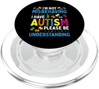 Consapevolezza dell"autismo Non mi sto comportando male Ho l"autismo PopSockets PopGrip per MagSafe