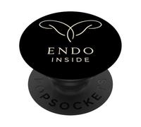 Consapevolezza dell"endometriosi Supporto sanitario delle donne Endo Warrior PopSockets PopGrip Adesivo