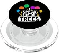 Consapevolezza della Giornata della Terra Parla Per Gli Alberi Amante Della Natura Hippie PopSockets PopGrip per MagSafe