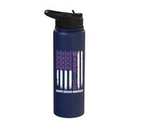 Consapevolezza della malattia di Crohn del guerriero - IBD Fighter Stainless Steel Insulated Water Bottle