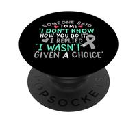 Consapevolezza della malattia di Parkinson Non mi è stata data la scelta Ribbon PopSockets PopGrip Adesivo