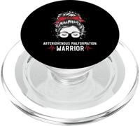 Consapevolezza della malformazione artero-venosa del guerriero AVM PopSockets PopGrip per MagSafe