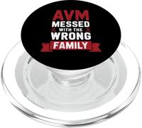 Consapevolezza della malformazione artero-venosa del guerriero AVM PopSockets PopGrip per MagSafe