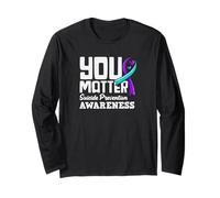 Consapevolezza della prevenzione del suicidio Maglia a Manica