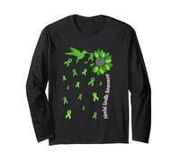 Consapevolezza della salute mentale, colibrì, e, nastri Maglia a Manica