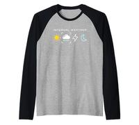 Consapevolezza della Salute mentale del Clima Interno Benessere emotivo Maglia con Maniche Raglan