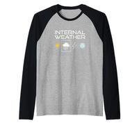 Consapevolezza della Salute mentale del Clima Interno Benessere emotivo Maglia con Maniche Raglan
