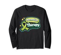 Consapevolezza della Salute mentale - Normalizza Il Nastro Verde della Terapia Maglia a Manica