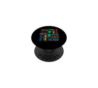 Consapevolezza della salute mentale Prevenzione del suicidio dallo stress dei semi colon PopSockets PopGrip Adesivo