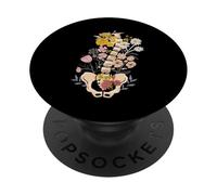 Consapevolezza della scoliosi Fusione spinale Chirurgia della schiena Botanica PopSockets PopGrip Adesivo