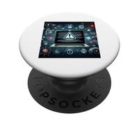 Consapevolezza della sicurezza informatica dei sopravvissuti al phishing Stai attento PopSockets PopGrip Adesivo