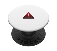 Consapevolezza della sicurezza informatica dei sopravvissuti al phishing Stai attento PopSockets PopGrip Adesivo