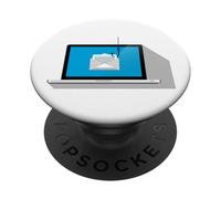 Consapevolezza della sicurezza informatica dei sopravvissuti al phishing Stai attento PopSockets PopGrip Adesivo