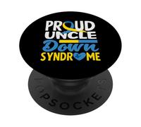 Consapevolezza della sindrome di Down dello zio Orgoglioso PopSockets PopGrip Adesivo