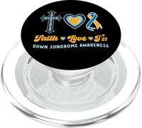 Consapevolezza della sindrome di Down Fede cristiana Amore PopSockets PopGrip per MagSafe