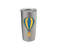 Consapevolezza della sindrome di Down Sindrome di Down di ottobre Bicchiere termico in acciaio inox doppia parete