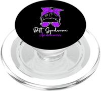 Consapevolezza della sindrome di Rett Donne Disordinato Chignon Capelli PopSockets PopGrip per MagSafe