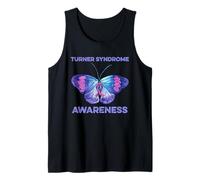 Consapevolezza della sindrome di Turner, Farfalla, Nastro Viola, TS genetico Canotta